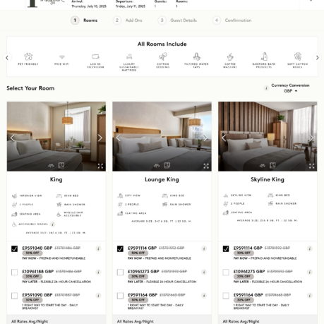 a screenshot of a hotel room